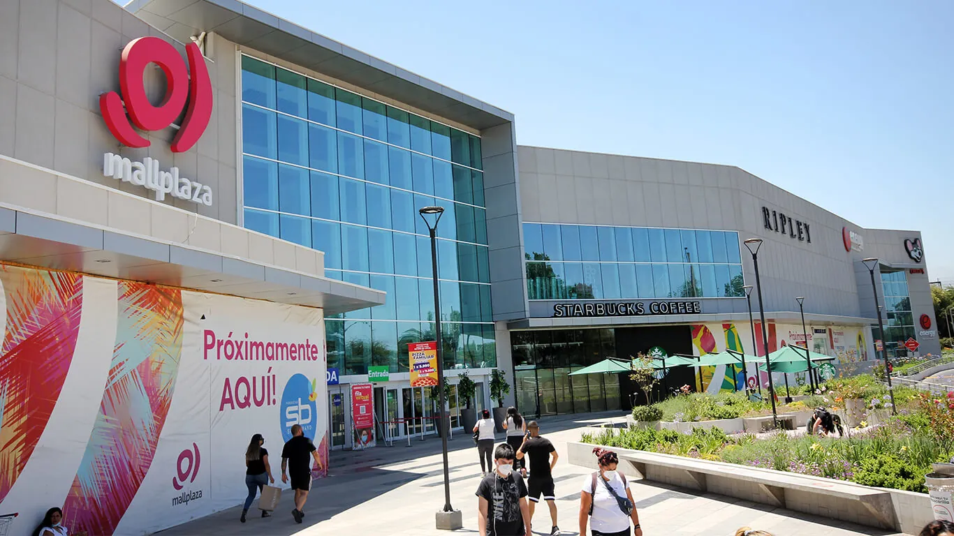 Mall Plaza Vespucio en La Florida, cerca de departamentos y casas en venta y arriendo